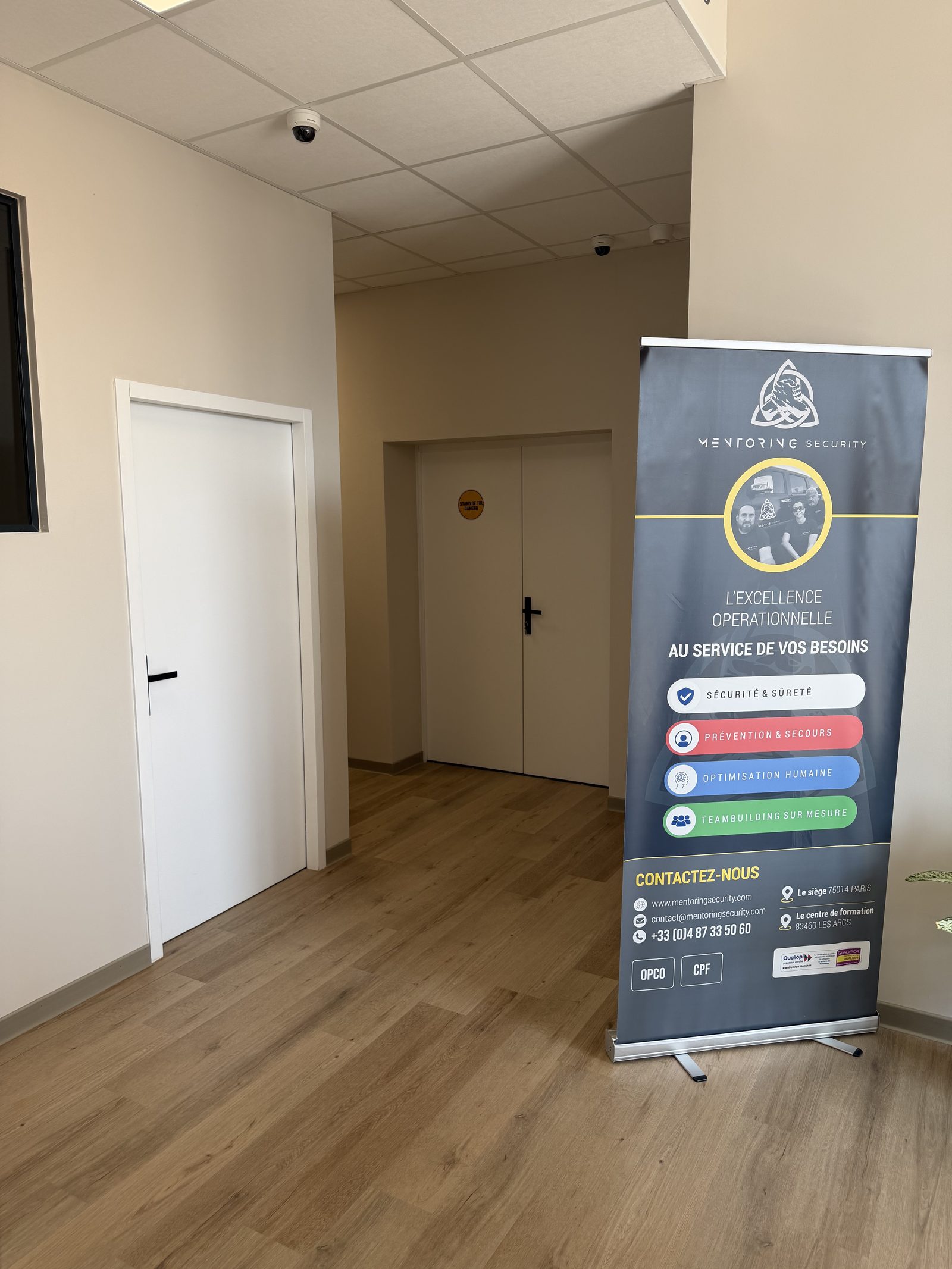 Entrée du centre de formation
