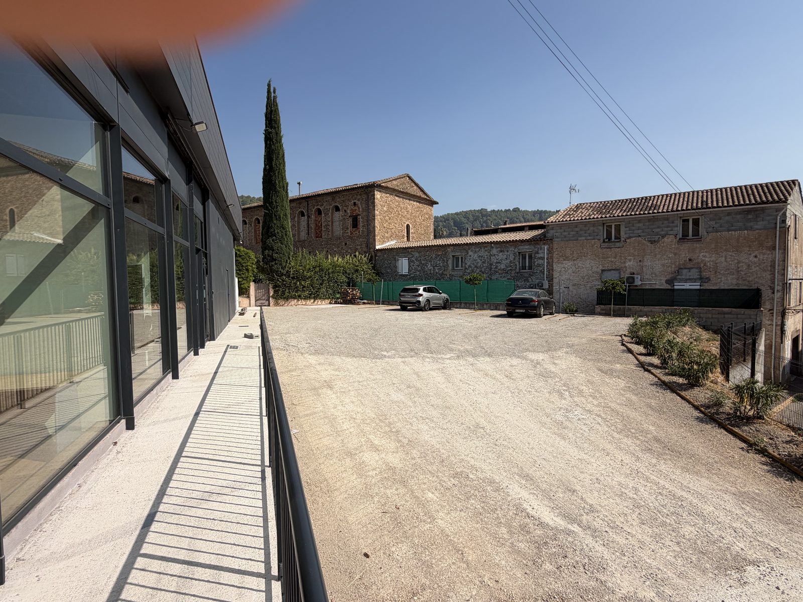 Parking du centre de formation